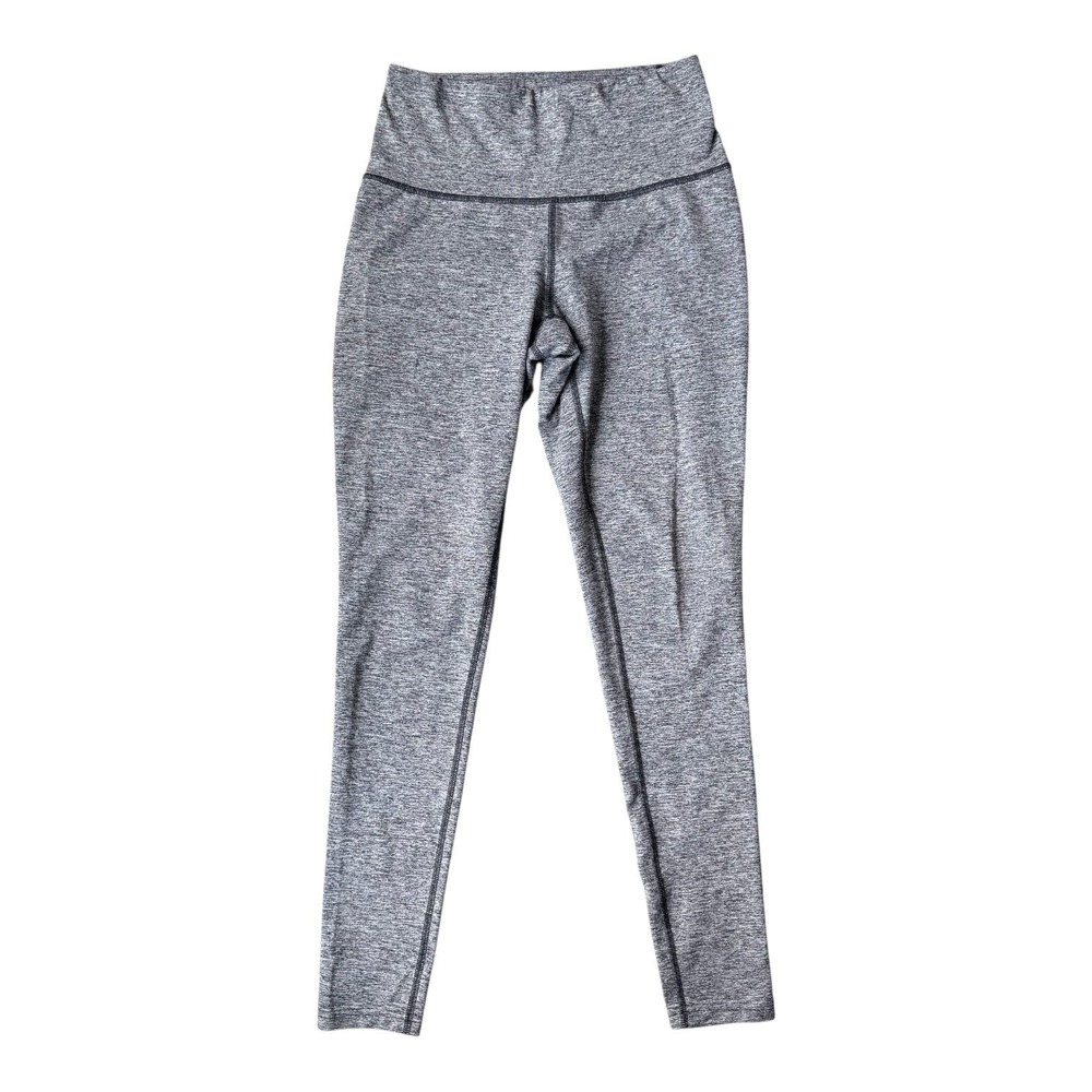 Tek Gear DryTek High Rise Leggings Womens S Gray Athletic Workout Stretch Active
